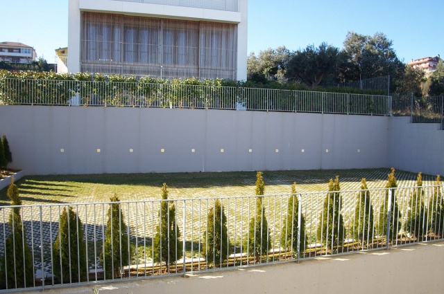 Garden of new apartment in Francavilla al Mare