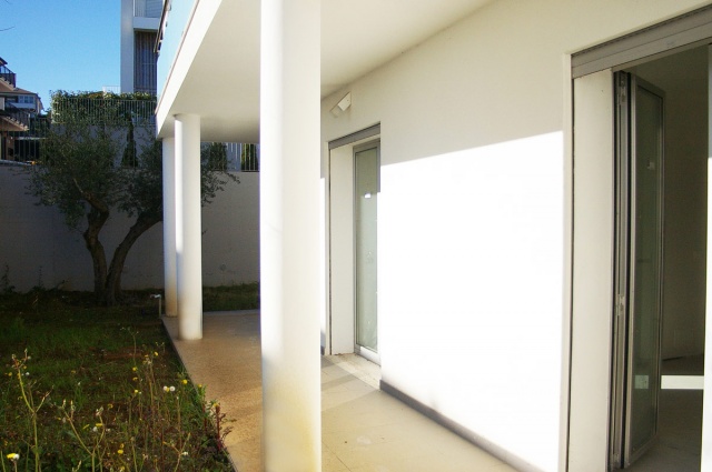 Garden and porch of new apartment in Francavilla al Mare