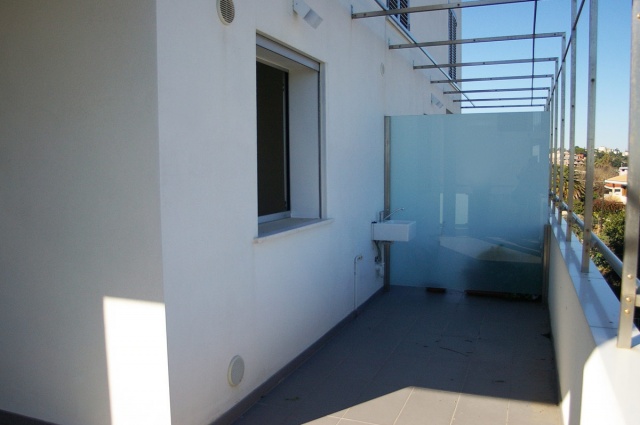 Balcony of new duplex apartment in Francavilla al Mare