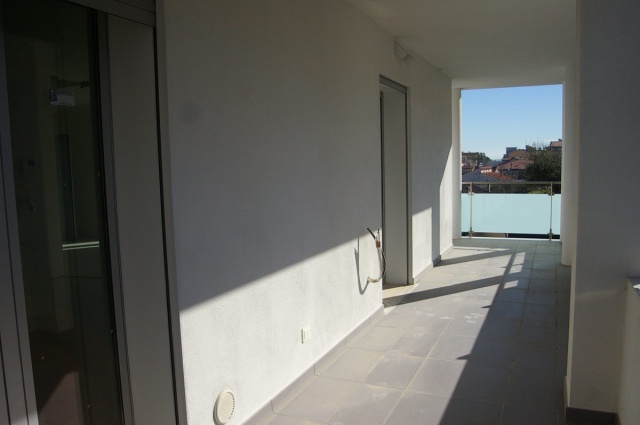 Terrace in Francavilla al Mare of new duplex apartment